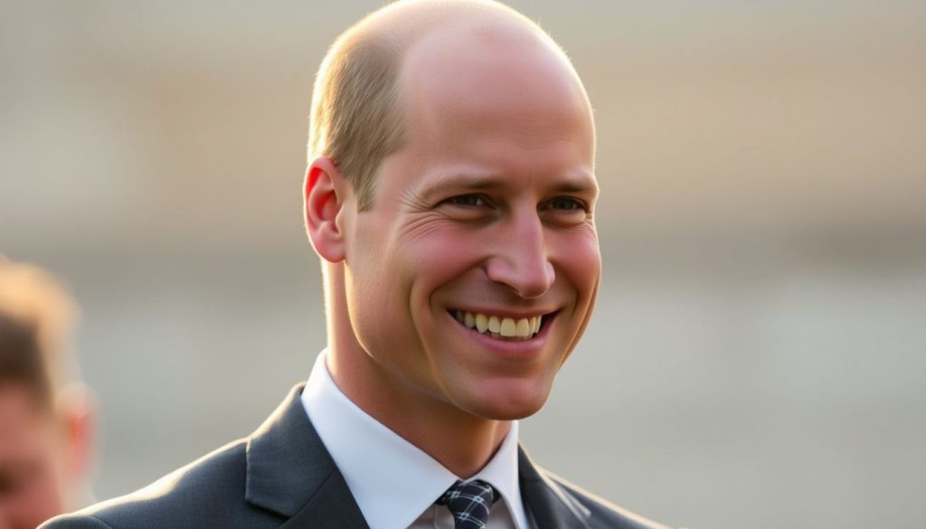 Il principe William vince il titolo di Uomo calvo più sexy del mondo
