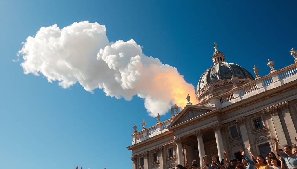 Conclave, la rivelazione del protocollo Rai nel momento della storica fumata bianca per il nuovo Papa