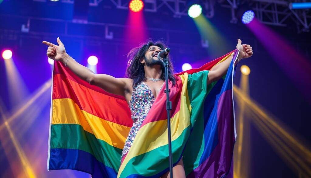 JJ celebra il suo coming out dopo la vittoria all'Eurovision Song Contest: un momento di libertà e orgoglio
