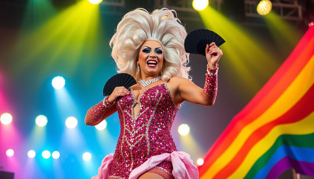 Due gay difendono le drag al Pride: la provocatoria risposta di una performer ai critici.
