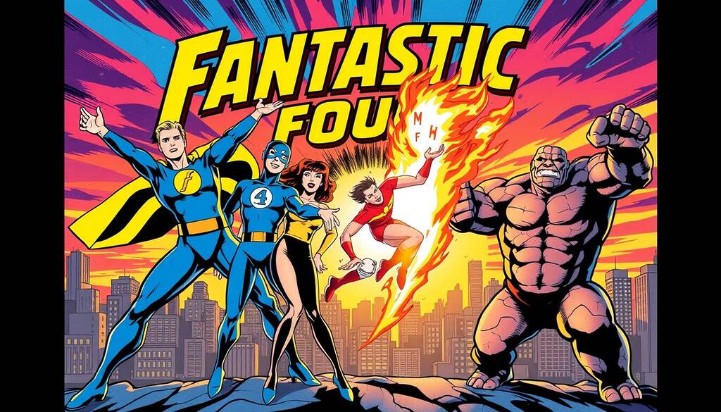 I Fantastici 4 tornano con un reboot rétro: scopri la nuova avventura della famiglia Marvel!
