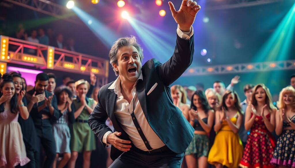 Christian De Sica inciampa durante Ballando con le Stelle, la reazione di Milly Carlucci sorprende tutti i telespettatori