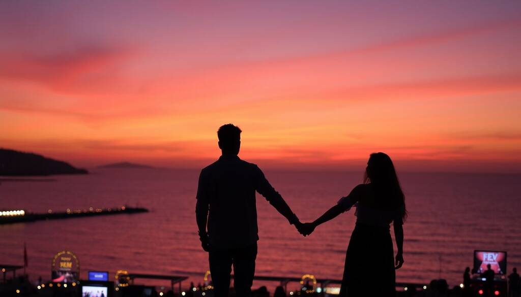 Fedez e Giulia Honegger a Sanremo: un amore che porta serenità e spazia oltre la musica