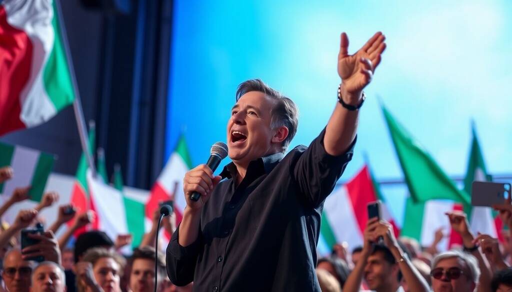 Francesco Facchinetti elogia Meloni e critica la sinistra: “Diffondono solo odio e divisione tra le persone”